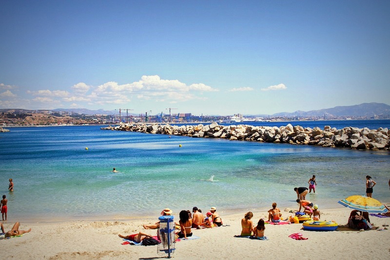 plage tourisme marseille estaque