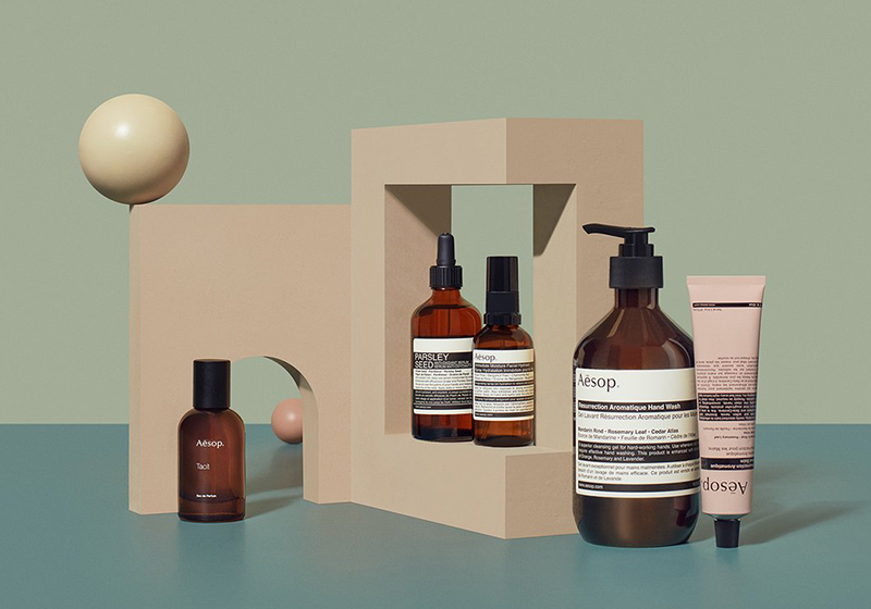 Aesop skincare brand 